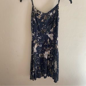 Dark grey detailed dress barely worn